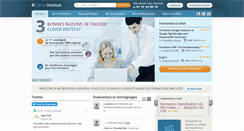 Desktop Screenshot of clever-institut.com